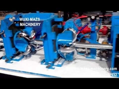 Double Heads Welded Pipe Mill Decoiler For 0.7mm 80m / min