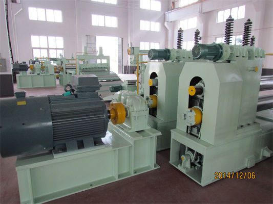 MA (0.2~1)×600mm Feinbleche, die Linie für Spulen 8000kg mit einarmigem hydrualic decoiler aus chinesischer Herstellung aufschlitzen