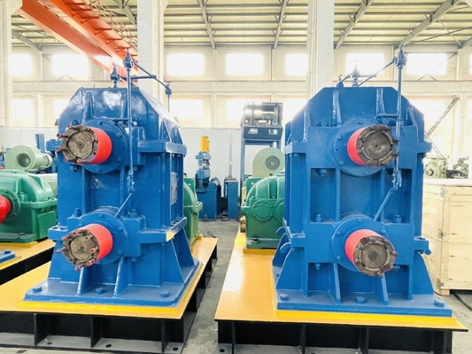Ununterbrochene kaltwalzende Hochgeschwindigkeitsmaschine mit vollem mechanischem drücken Kontrollsystem für Q195 herunter