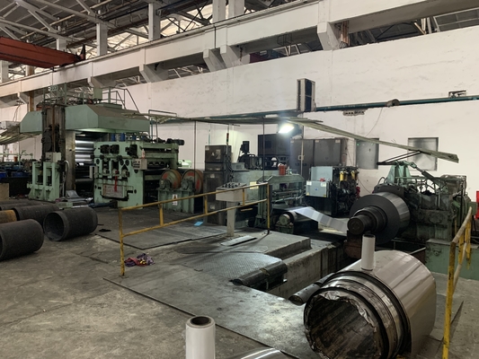 Das zwei Stand-ununterbrochene Kaltwalzen mahlen 700mm mit Wechselstrom-Leistungsstärke 480KW Siemens PLC