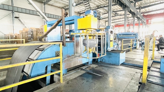 Präzision 20m/Min Automatic Slitter Machine High für farbige Stahlplatte