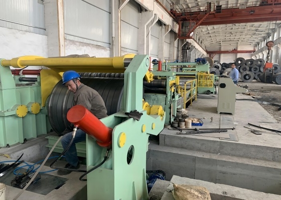 MAZS-(0,3-2) × 1300 mm Metallspulenschneider für Spulenmaterial: Kohlenstoffstahl, Edelstahl, verzinkte Platte und so weiter