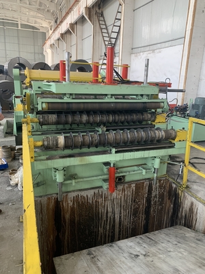 MA-(1~6) ×1600mm Stahlspulen-Längsteilanlage mit 132KW-Spule, max. 30T Schnittgeschwindigkeit 60-100M/min