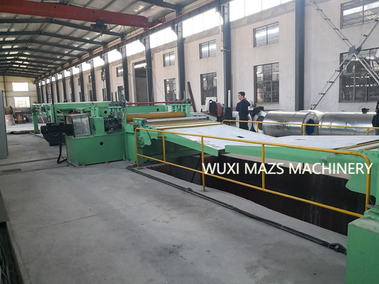 Automatisierung MAs 3X1600mm für alt-gerollten Spulen-Schnitt – Zu-lange schwärzende Linien mit Hoch-Präzision