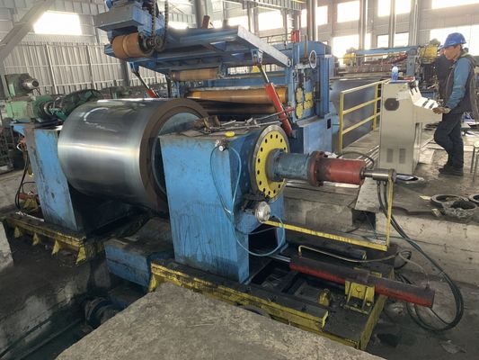 Hochgeschwindigkeitstrennsäge 60m/min mit schwerem hydraulischem Decoiler
