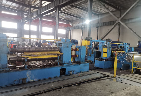 0.2-1mm galvanisierte Feinbleche, die Linie Wechselstrom 22KW aufschlitzen