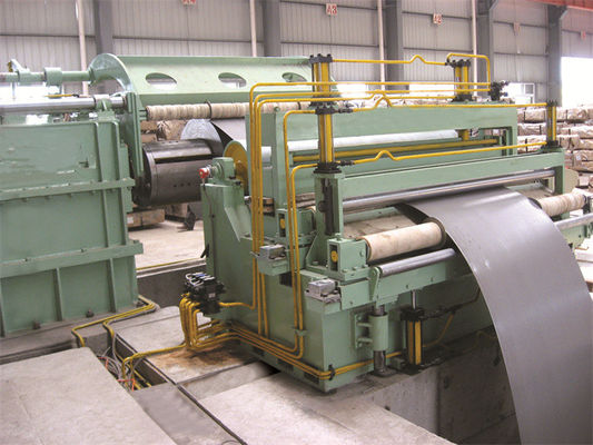 Drei Blech-Slitter-Maschine der Schritt-20m/min 2000mm