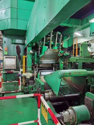 Ø205×750/Ø650×700 750mm vier hallo kaltwalzende Mühlmaschine mit AGC aufhebend steuerte durch PLC für das nicht-In Essig einlegen heiß-r